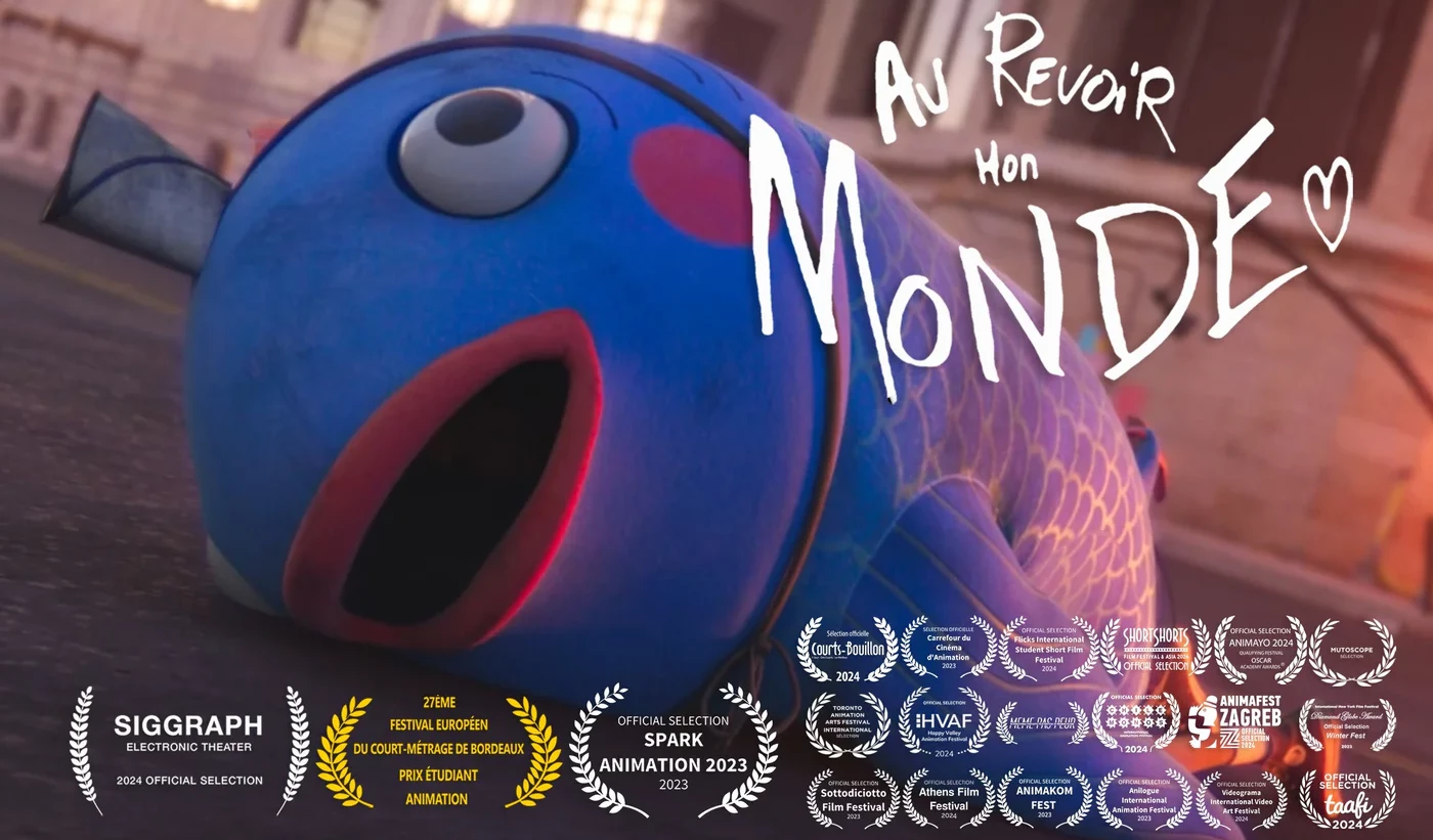 Au Revoir Mon Monde - Court-métrage d'animation - in shortlist for the 97th Oscar